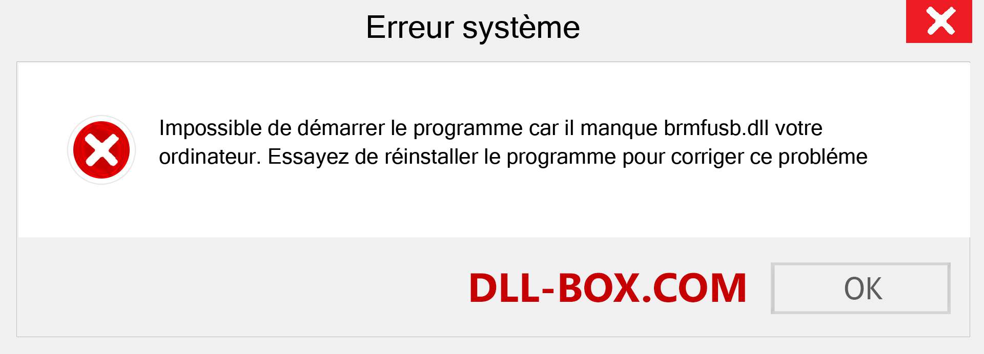 Le fichier brmfusb.dll est manquant ?. Télécharger pour Windows 7, 8, 10 - Correction de l'erreur manquante brmfusb dll sur Windows, photos, images